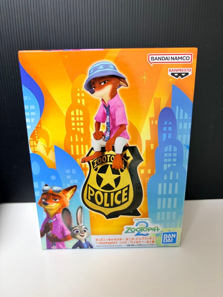 ズートピア2 モニタートップフィギュア ニック ワイルド フィギュア