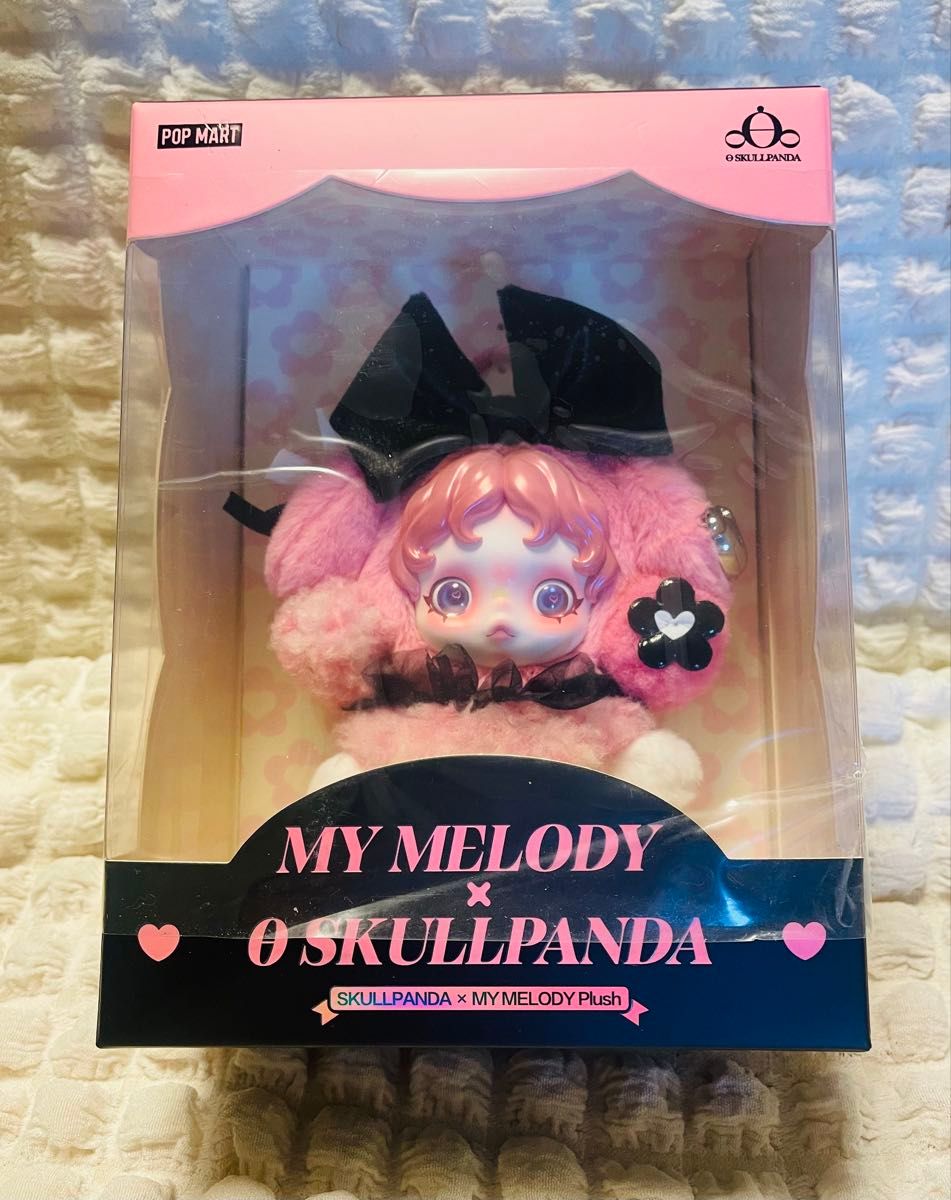 popmart×サンリオ マイメロ×スカルパンダぬいぐるみペンダントSANRIO