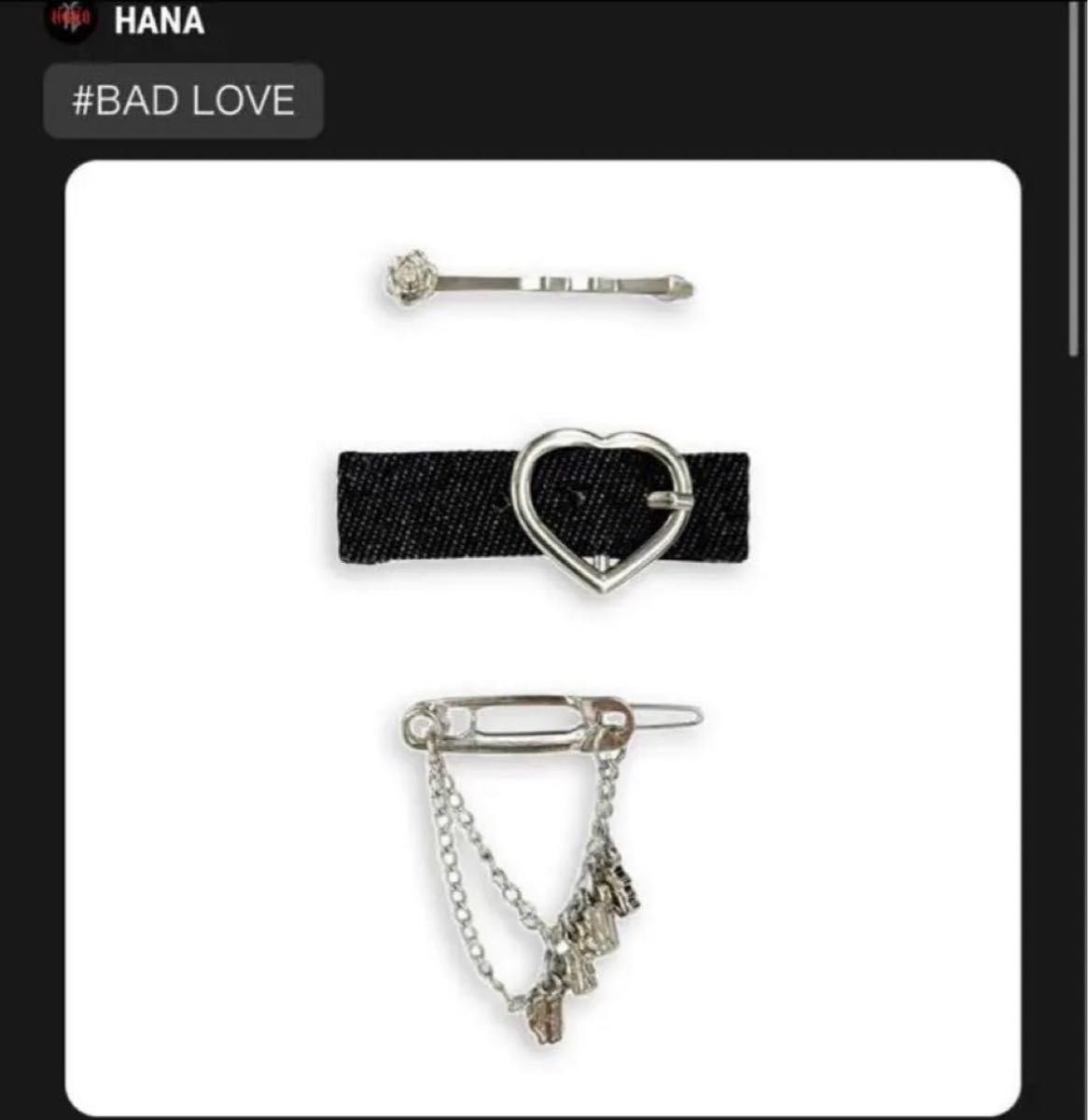 新品未開封】HANA BAD LOVE ヘアピンセット｜Yahoo!フリマ（旧PayPay