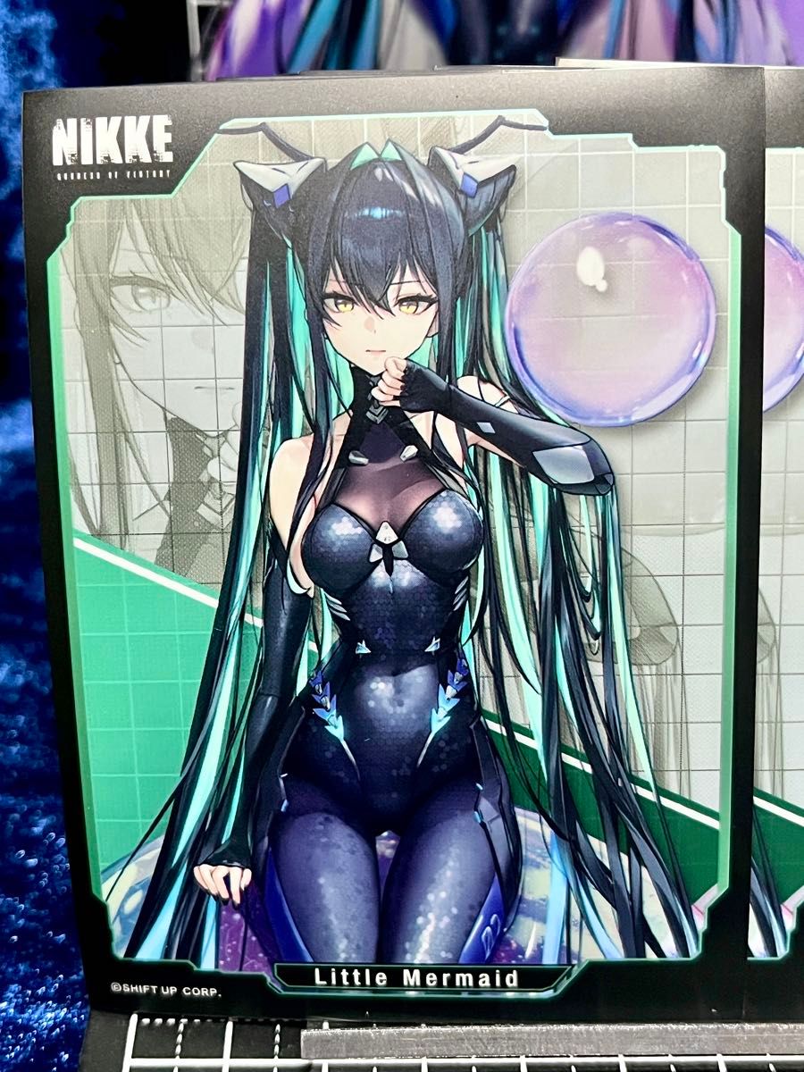 勝利の女神 NIKKE リトルマーメイド アクリルスタンド スリーブ 6枚の2