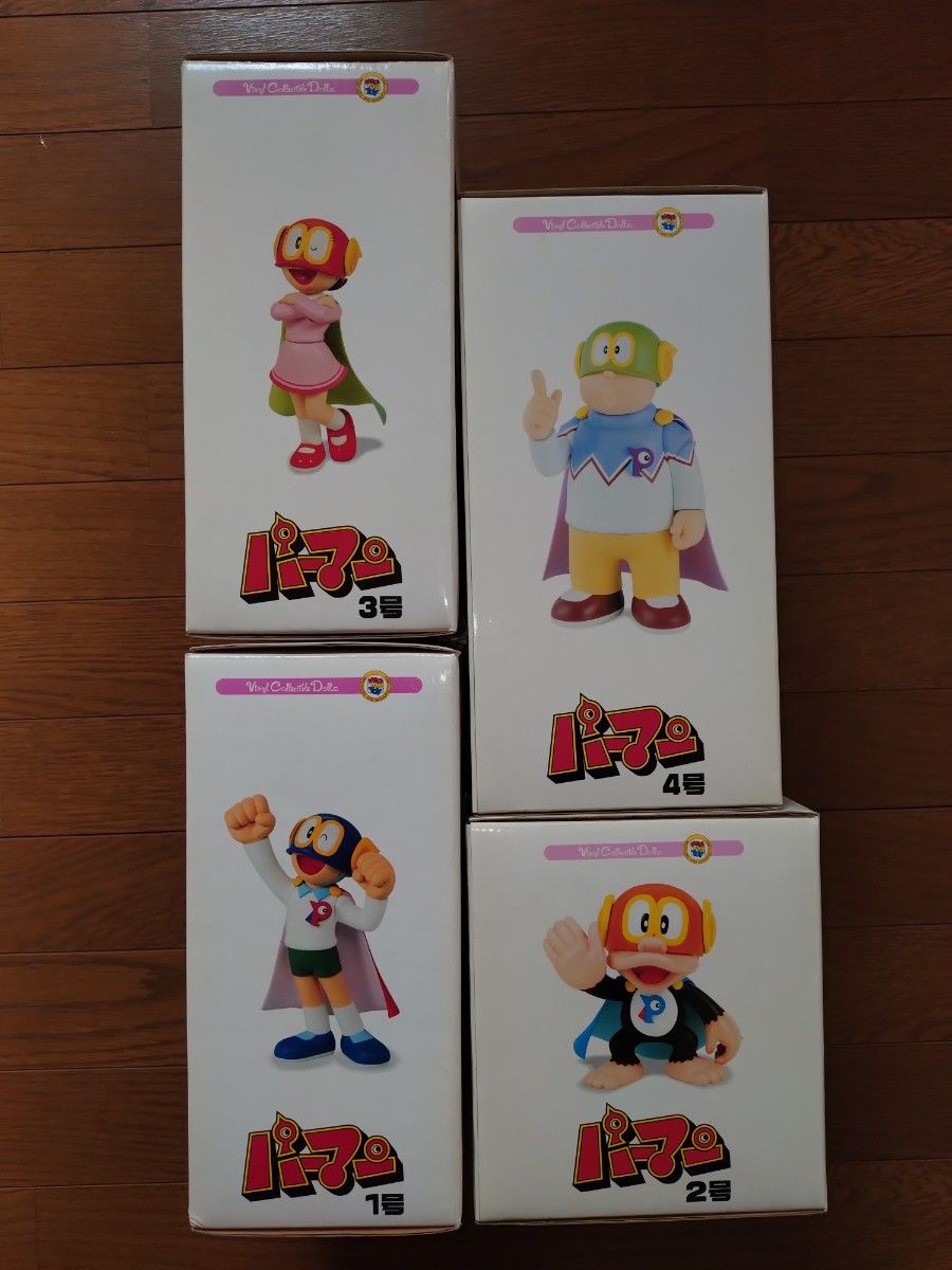 MEDICOM TOY VCD パーマン 1号 2号 3号 4号 4種セット メディコムトイ
