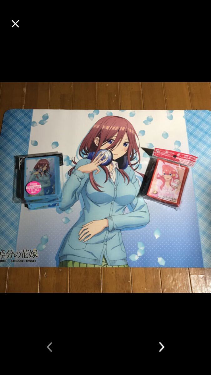 五等分の花嫁 三玖プレイマット公式 三玖スリーブ 五月スリーブ｜Yahoo