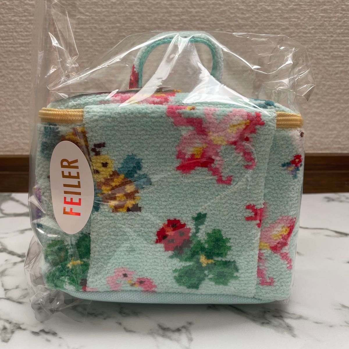 FEILER フェイラー ペールグリーン ファンキーフォーチュン バニティ