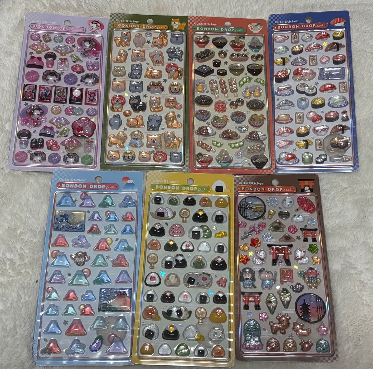 正規品】ボンボンドロップシール 和柄 7枚 ボンドロ｜Yahoo!フリマ（旧