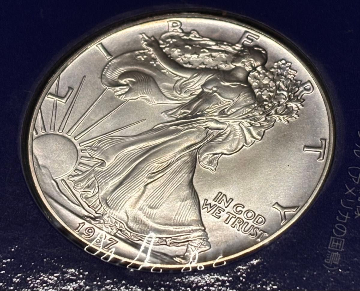 1987 イーグル銀貨 1988年 ザ・アメリカン・トレイン・イン・ジャパン