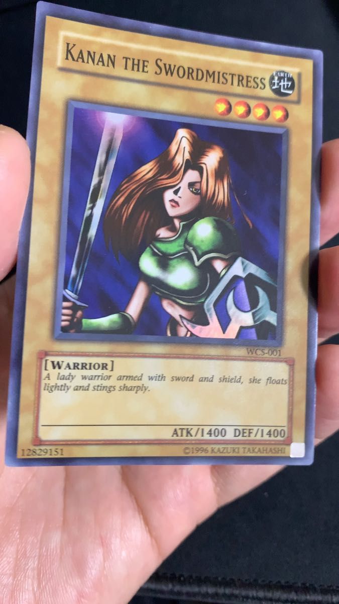 女剣士カナン WCS-001 旧アジア版（英語）未開封 フルセット（当選通知