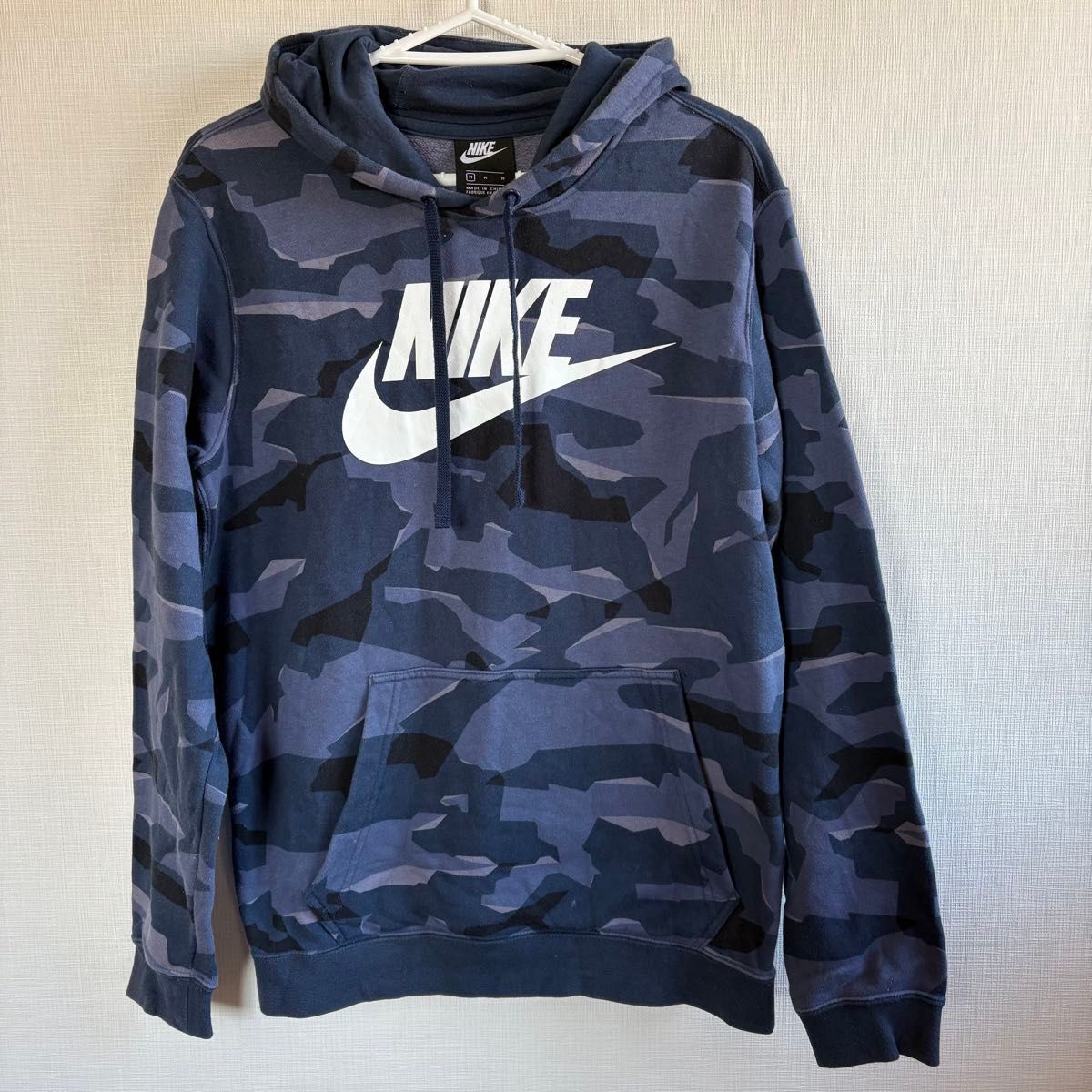 NIKE ナイキ パーカー フーディー カモフラ 迷彩 ネイビー｜Yahoo