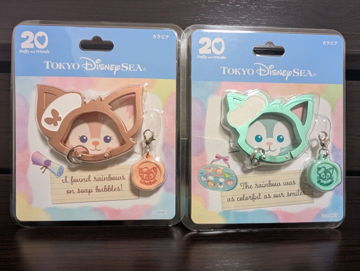 ハートフェルトレターズオブフレンドシップ カラビナ ダッフィー