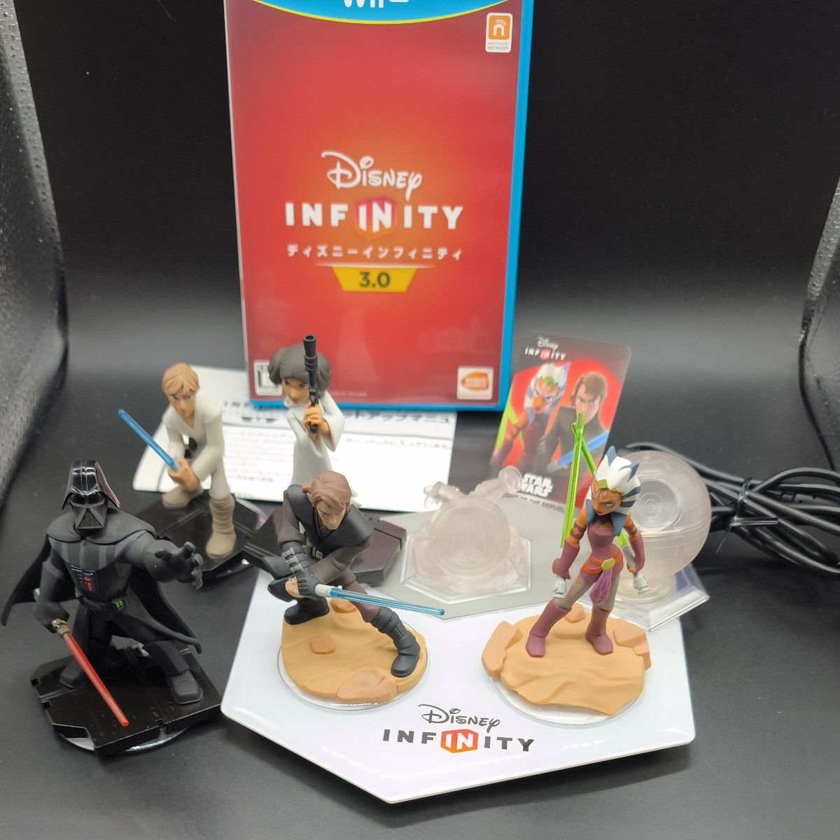 Wii U ディズニーインフィニティ 3 0とスターウォーズのフィギュア