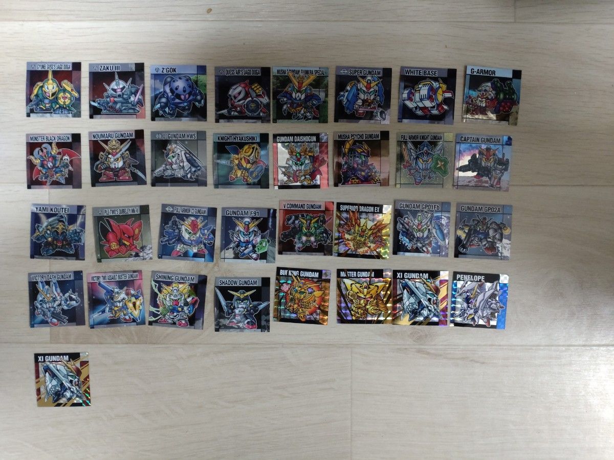 元祖SDガンダムスナックⅡ シール 全33種 フルコンプ｜Yahoo!フリマ