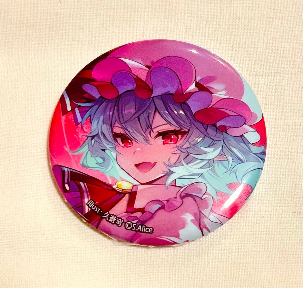 東方Project 缶バッジ レミリア スカーレット / ダイソー DAISO｜Yahoo