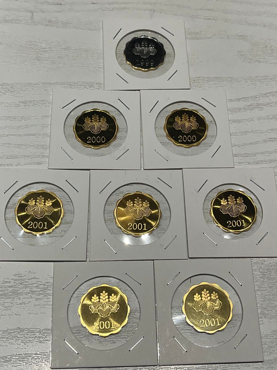 オールコイン プルーフ貨幣セット 出し 純銀メダル 8枚 約56g 純銀年