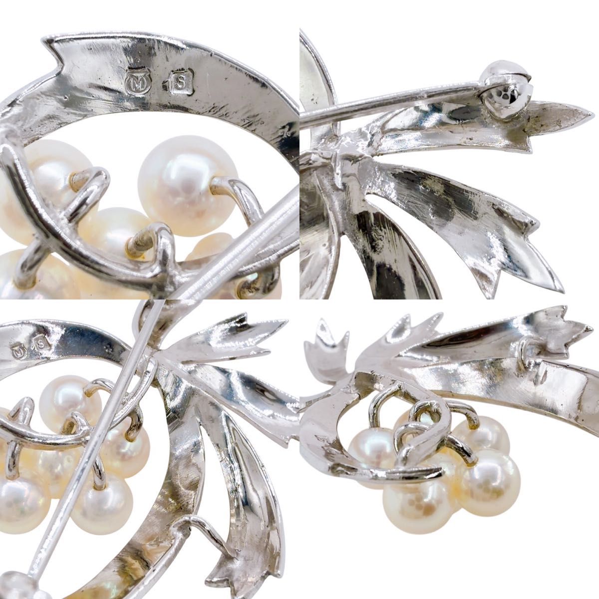 高品質/美品】MIKIMOTO ミキモト パール ブローチ ピンバッチ 真珠