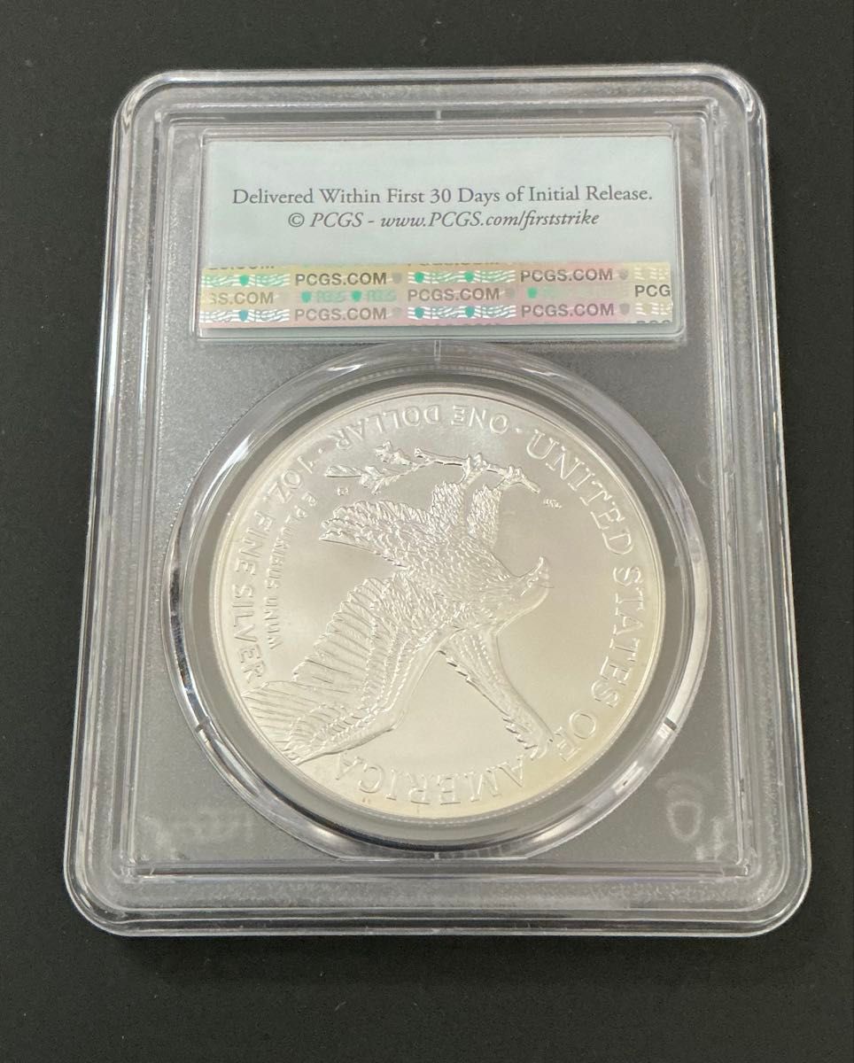 PCGS MS69 FS】2025年 アメリカ 銀貨 シルバーイーグル 1ドル ウェスト
