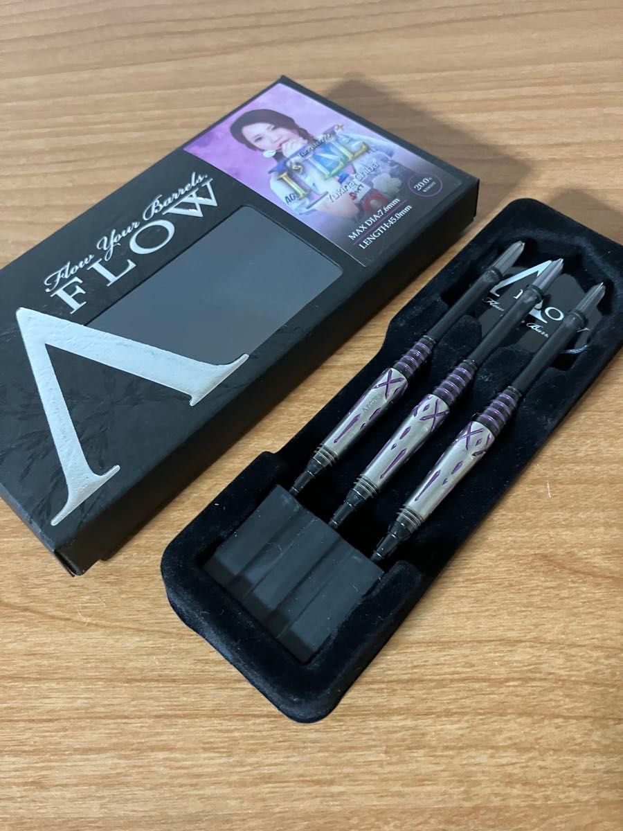 DYNASTY A-FLOW ILL4+ DARTS HIVE Limited 2BA 20g 千葉幸奈選手モデル