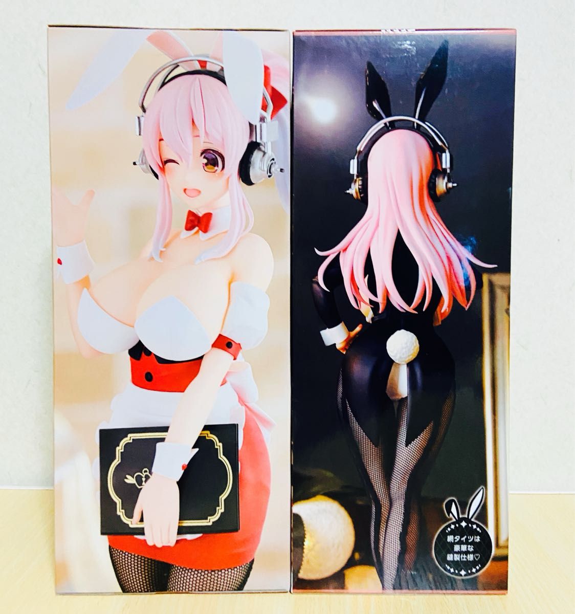 すーぱーそに子 BiCute Bunnies Figure ウェイトレス ver 燕尾 ver 2体