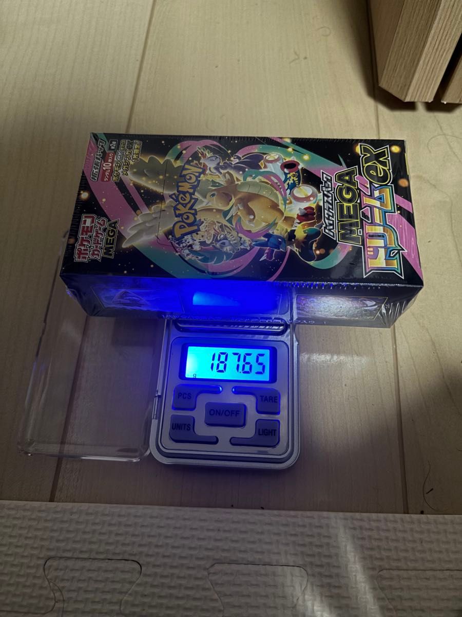 高重量】187 63 ポケモンカードゲーム MEGAドリームex 1BOX シュリンク