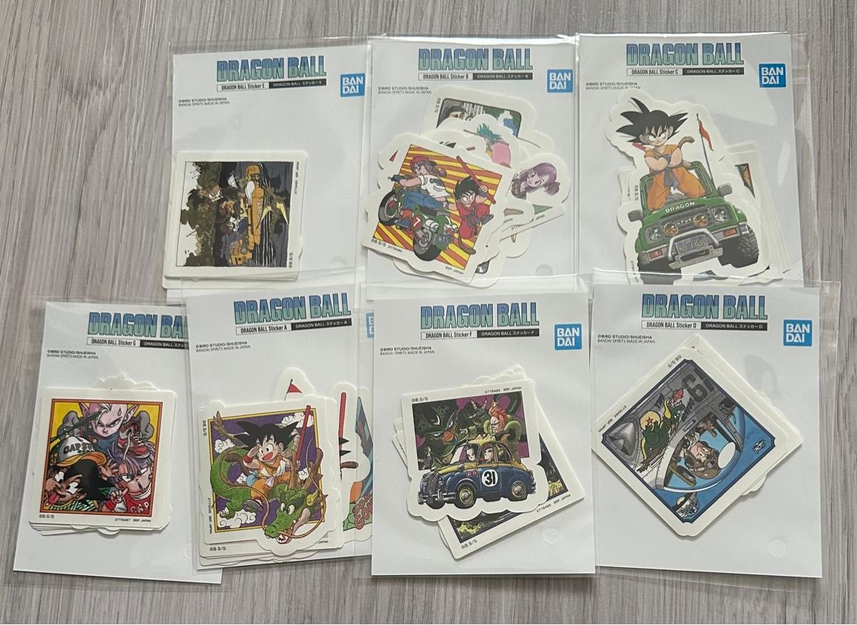 ゲンキダマツリ ドラゴンボール ステッカー 7種｜Yahoo!フリマ（旧