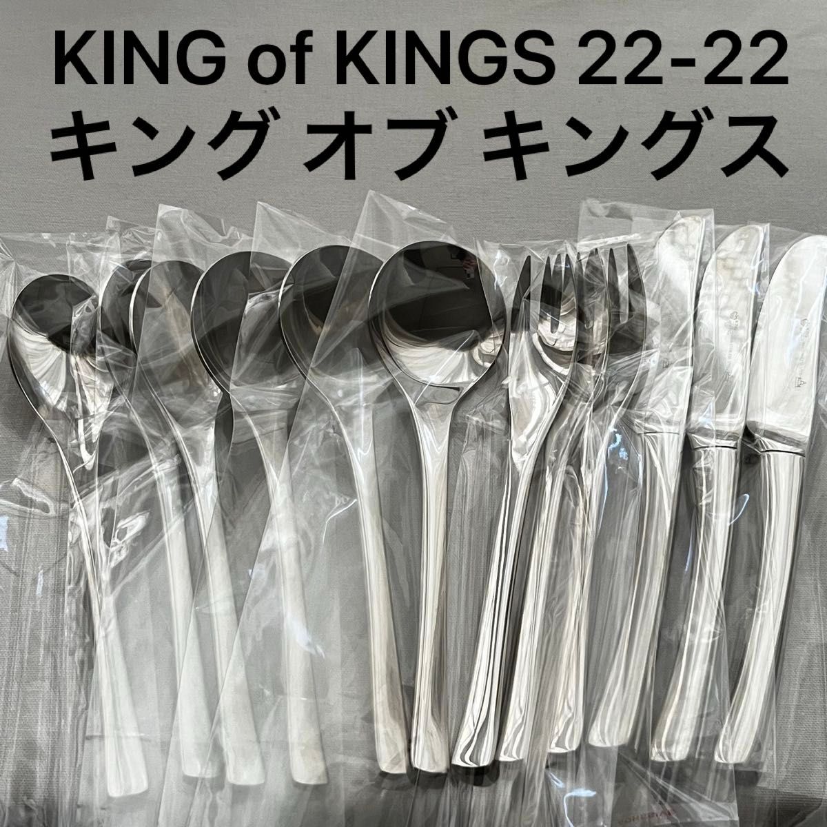 KING of KINGS 22-22 キングオブキングス ディナーカトラリーセット