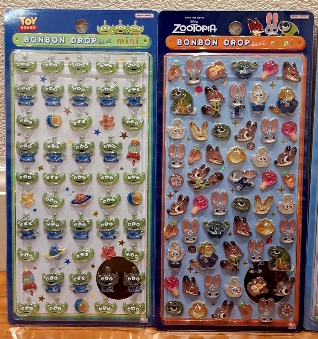 正規品 ボンボンドロップシール ミニ mini ディズニー コンプリート 8
