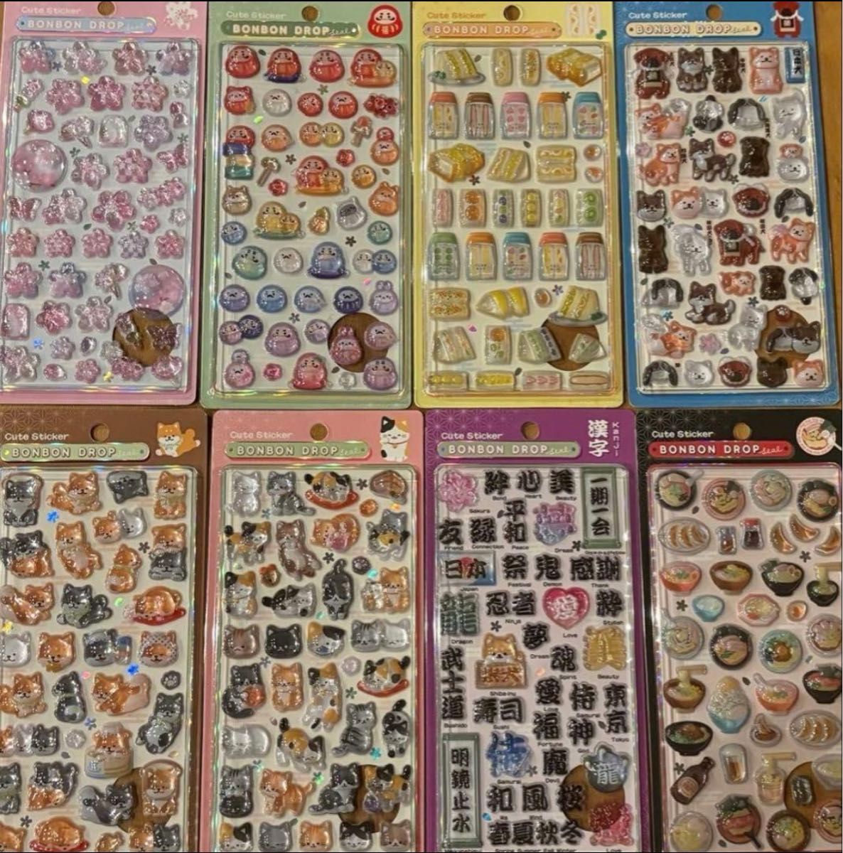 コンプリート】正規品 和柄 ボンボンドロップシール BONBON DROP SEAL