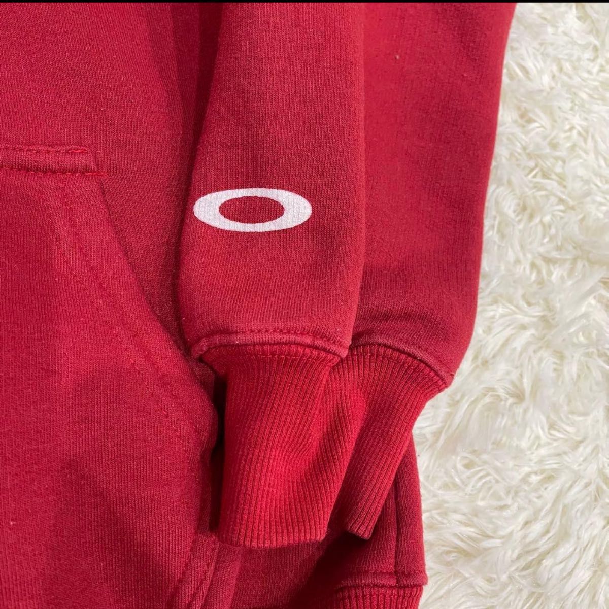希少 旧タグ 00s 90s OAKLEY Logo Hoodie ギザロゴ L OAKLEY