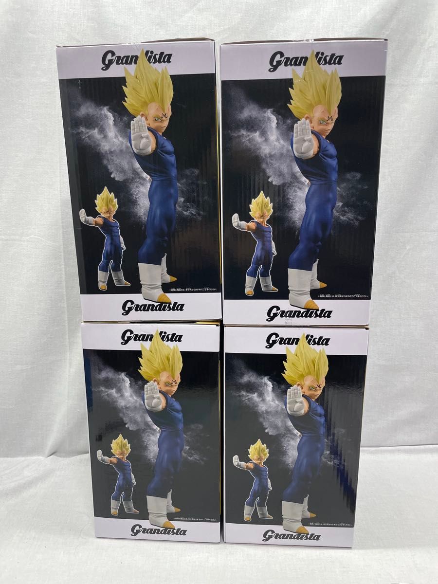 未開封 4体セット ドラゴンボール Grandista 魔人ベジータ フィギュア