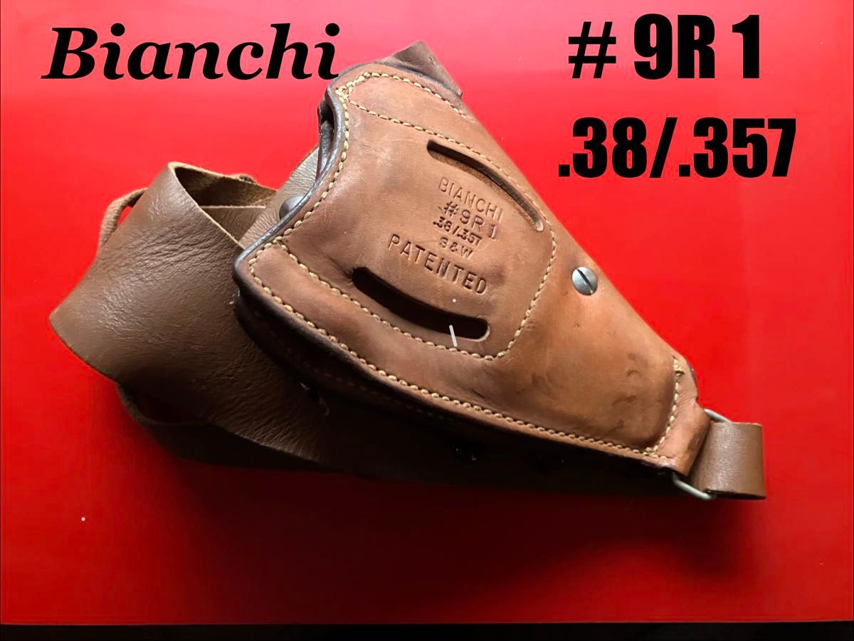 Bianchi ショルダーホルスター 9R 1 38/ 357ビアンキ COLT/S&W 2〜2