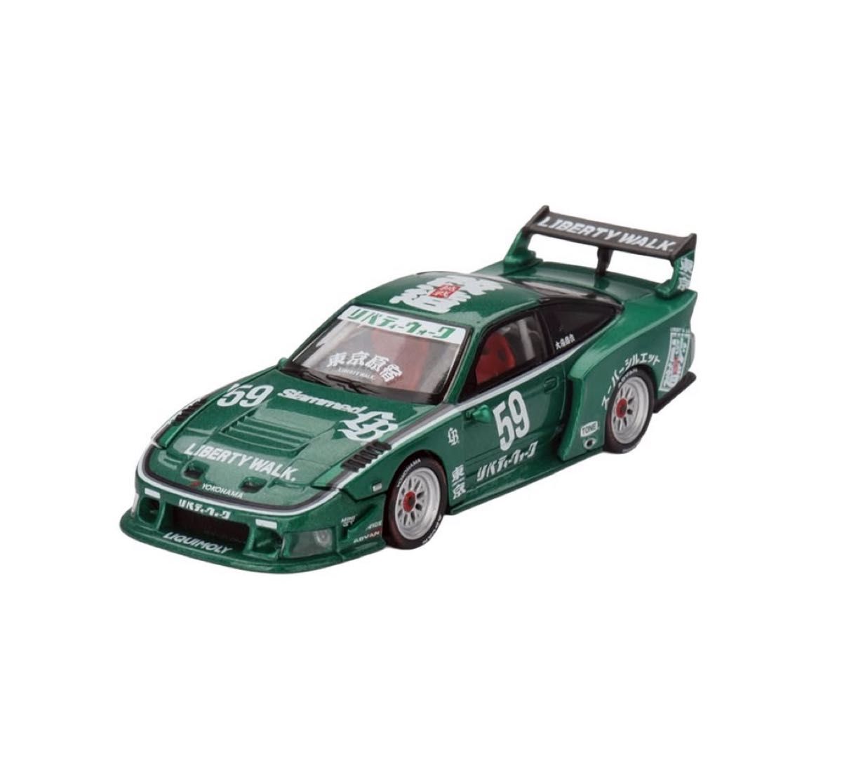 東京オートサロン2026 限定 MINI GT 日産 180sx LBWKリバティウォーク