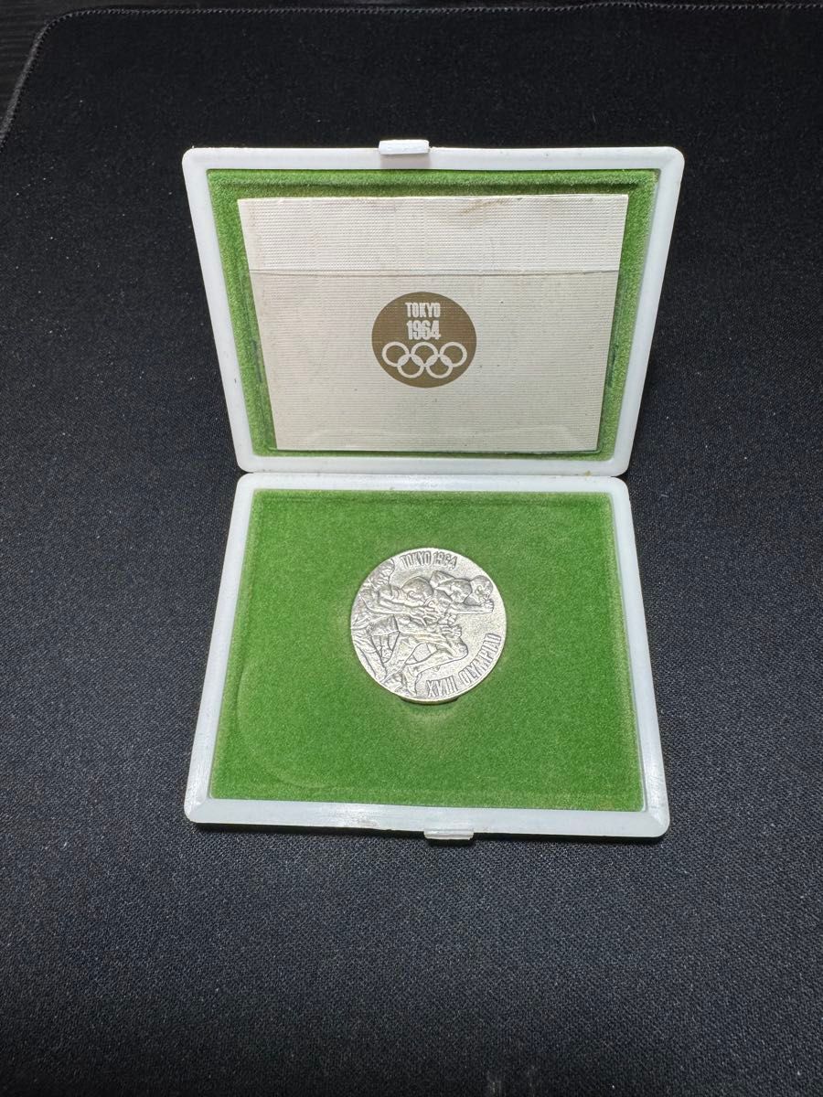 1964年 東京オリンピック記念 銀メダル シルバー 925/1000 ケース付