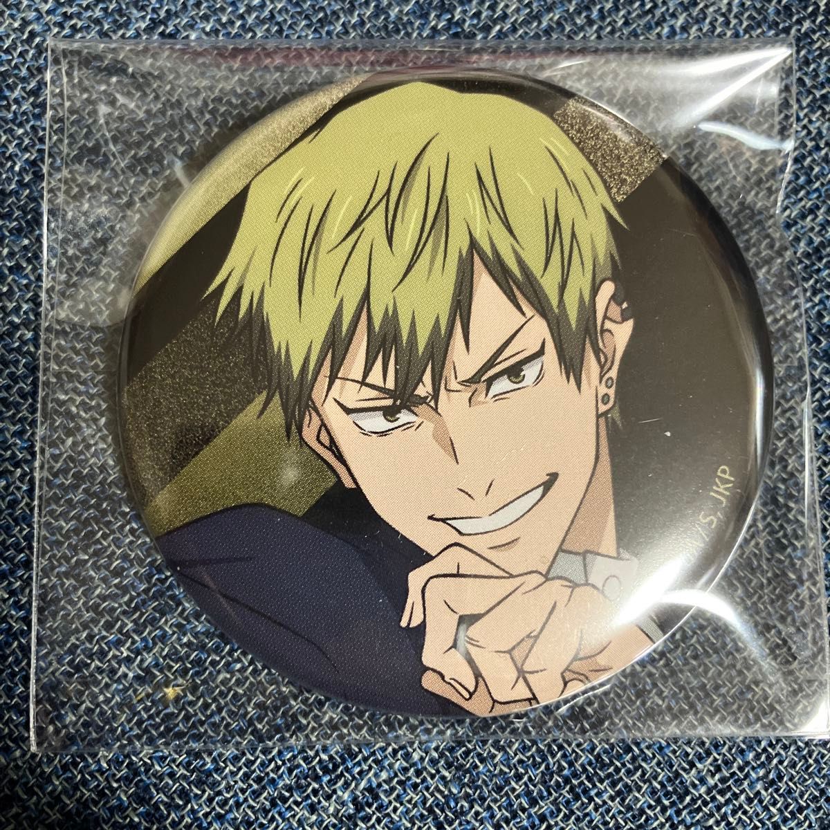 禪院直哉 缶バッジ 死滅回游 呪術廻戦 ホログラム缶バッジ キャラ