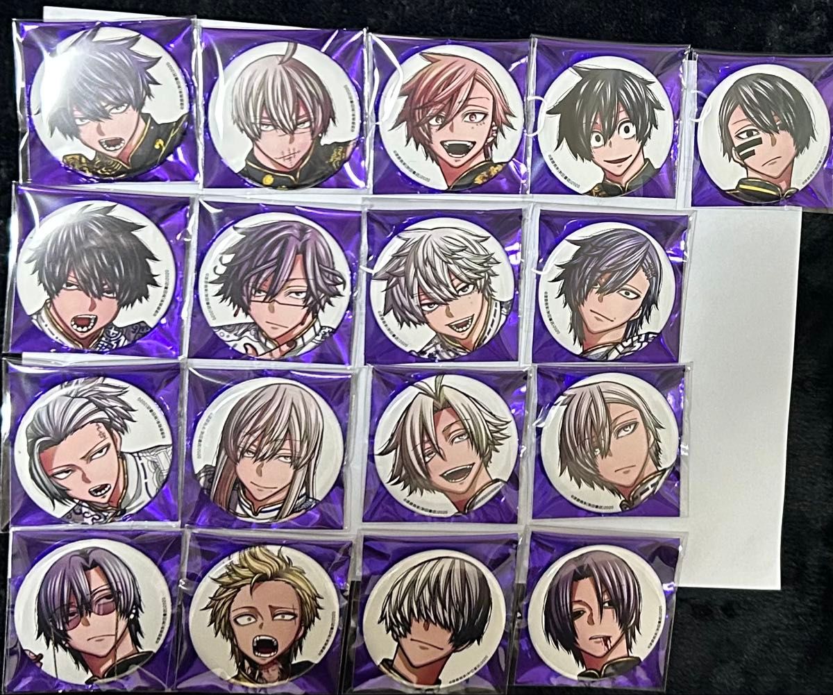 桃源暗鬼 秋田書店 アフターコミケ107 缶バッジ コンプリートセット