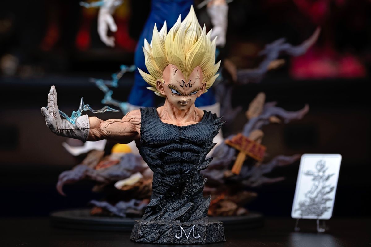 ドラゴンボール 魔人ベジータ 1/6 EX版 ガレージキット 塗装済完成品