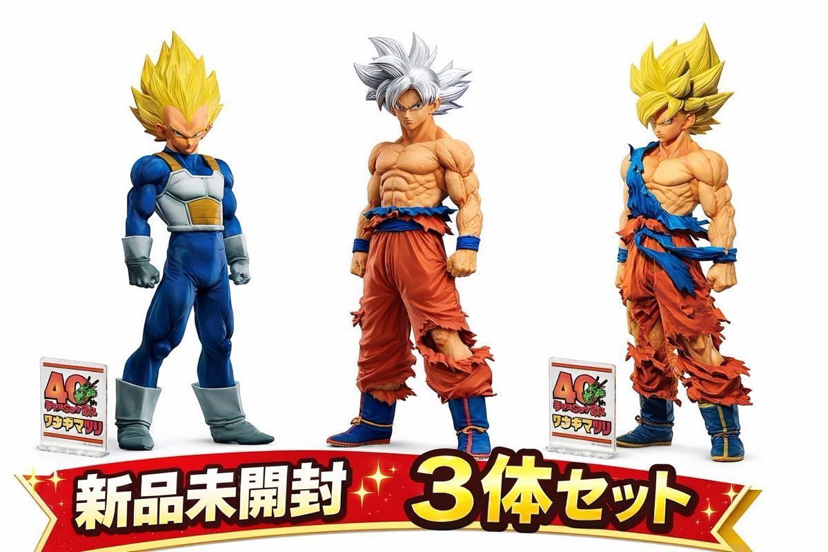 早い者勝ち】ドラゴンボール ゲンキダマツリ SMSP 3体セット｜Yahoo