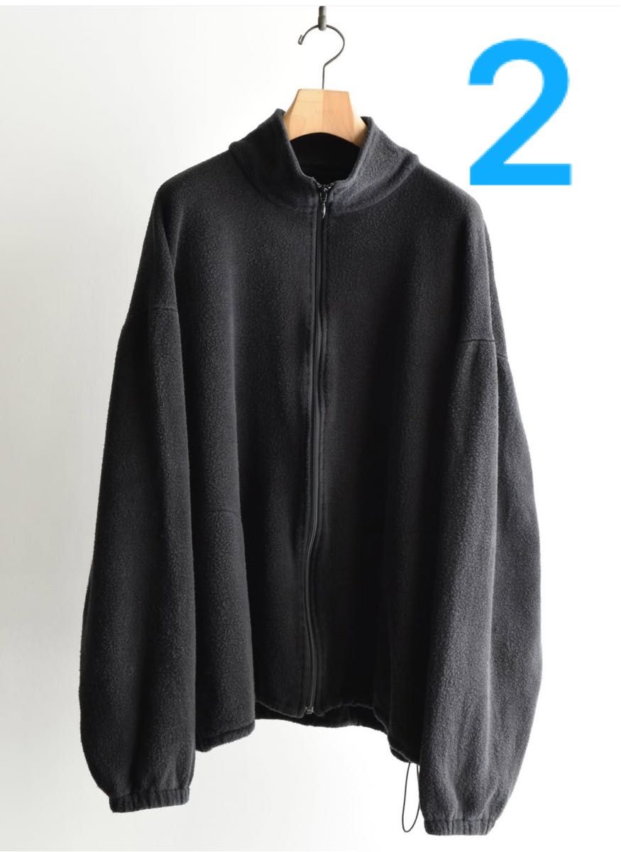 COMOLI 25AW シルクフリース ジップジャケット サイズ2 コモリ｜Yahoo