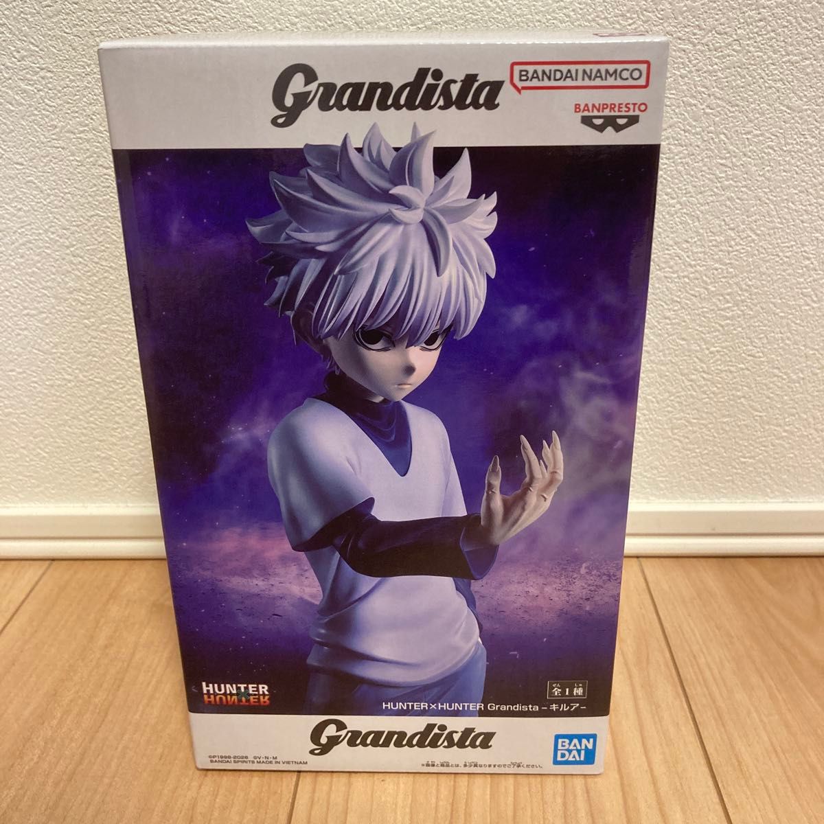 箱有り発送】HUNTER×HUNTER Grandista キルア フィギュア バンプレスト