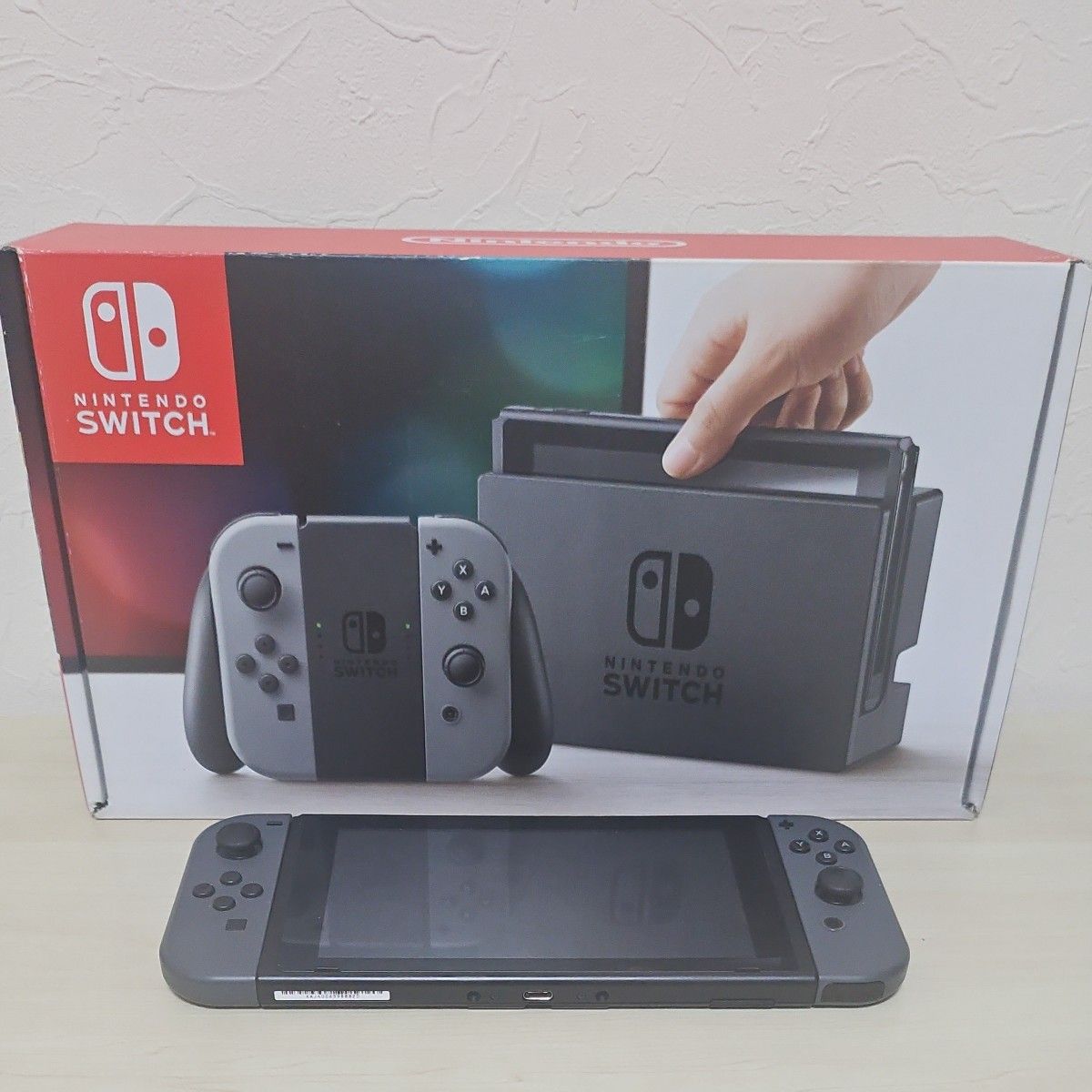 Nintendo Switch 本体 グレー 動作確認/初期化済 Nintendo Switch
