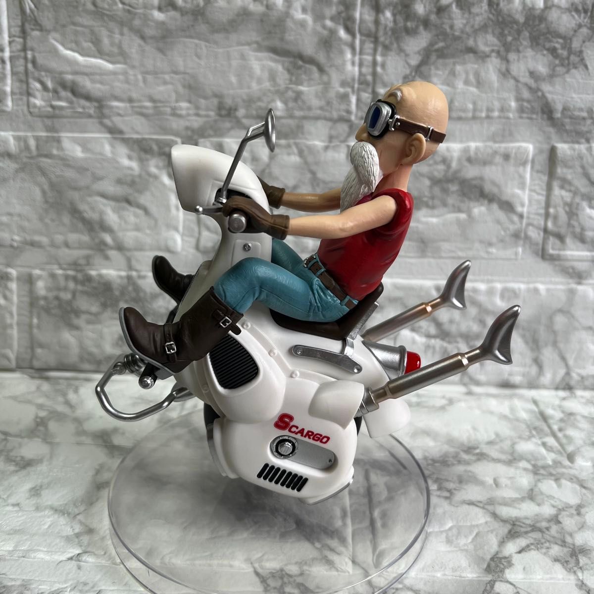 激レア 亀仙人 フィギュア バイク ドラゴンボール 大人気アニメ 美品