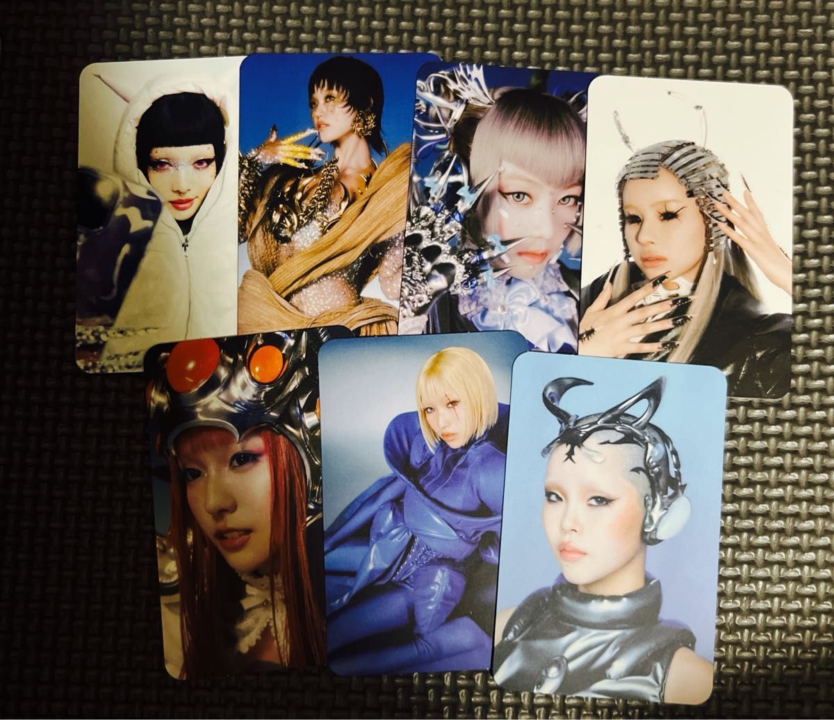 XG THE CORE -核 レギュラー 封入トレカ 通常全員コンプ7枚セット