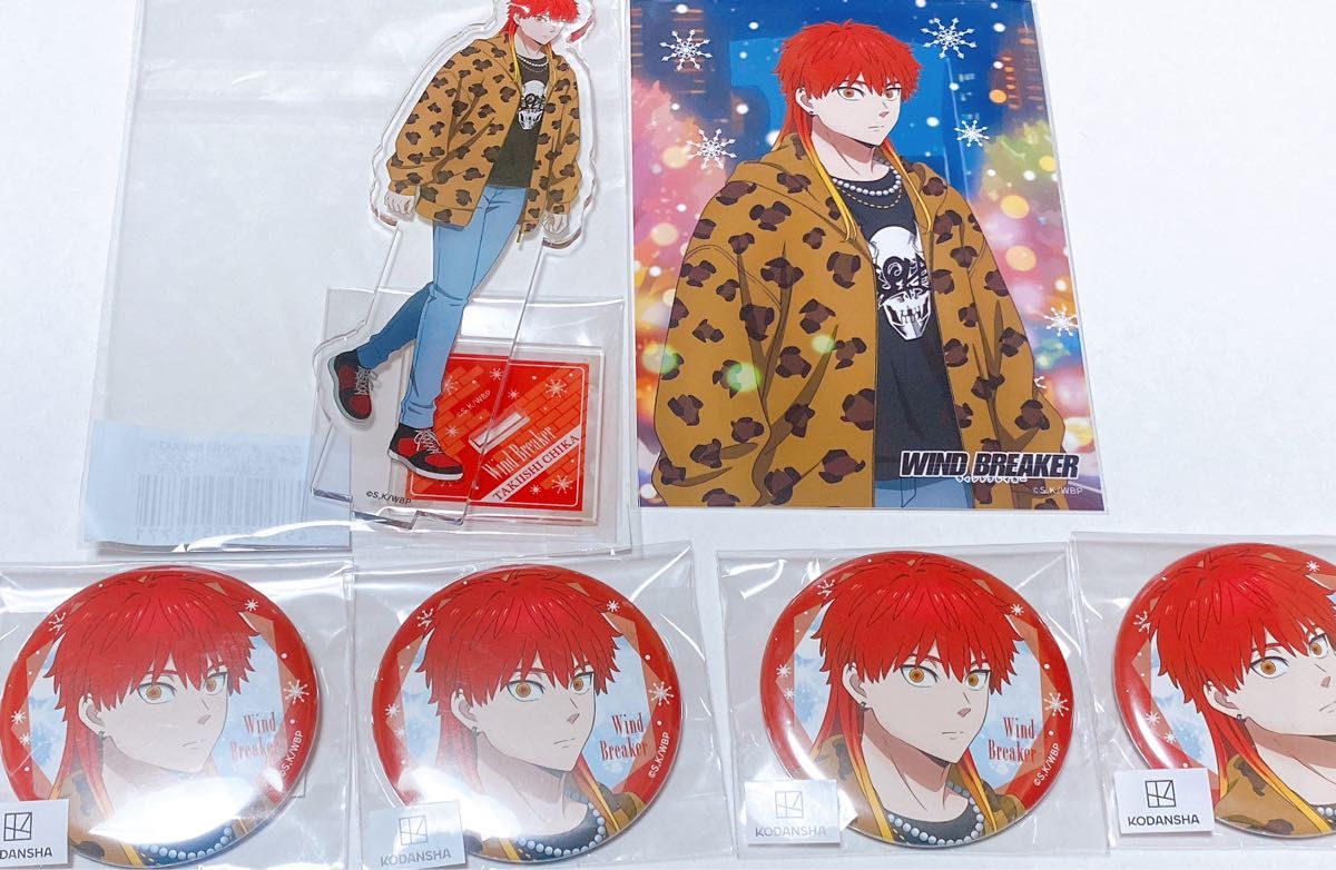 WIND BREAKER 焚石矢 プリンセスカフェ POP UP SHOP アクリルスタンド