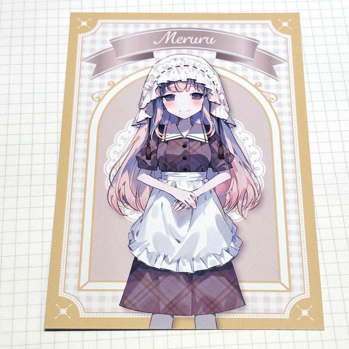 魔法少女ノ魔女裁判 江ノ島コラボカフェ 購入特典 ポストカード 氷上