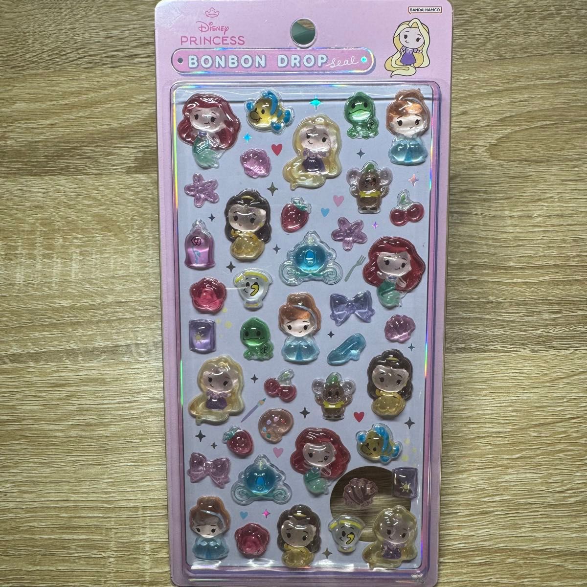 正規品 ディズニープリンセス ボンボンドロップシール 未開封 レア