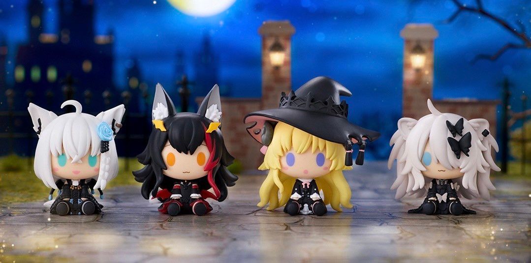 一番くじ ホロライブ ～villain style～ フィギュア 4種セット 缶