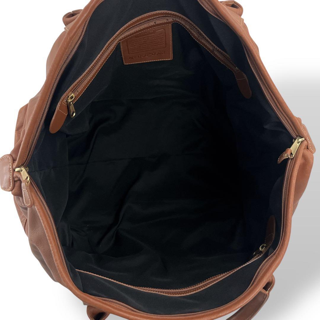 オールドコーチ COACH 2way ボストンバッグ ドイツホック ブラウン