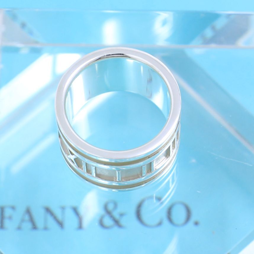 ティファニー TIFFANY 9号 アトラスリング ワイド 定番 211｜Yahoo