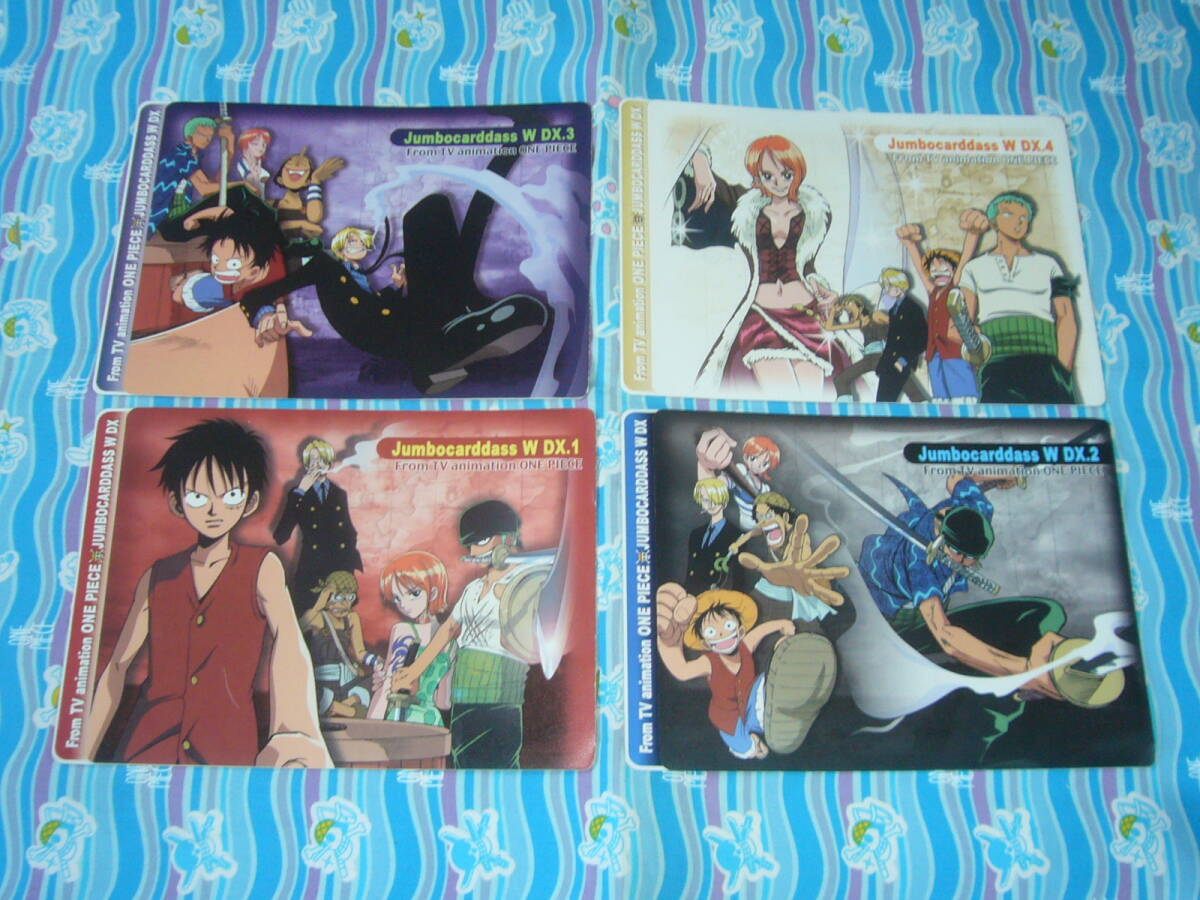 2001年 ONE PIECE ワンピース / ジャンボカードダス( シール ) W DX.1