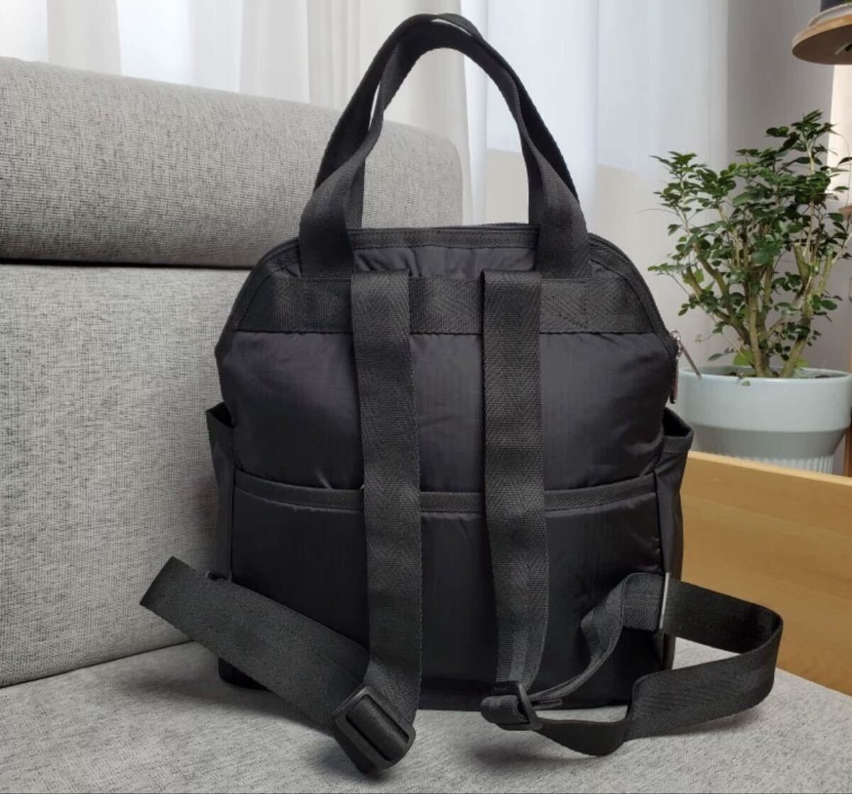 レスポートサック リュック 黒 2442｜Yahoo!フリマ（旧PayPayフリマ）