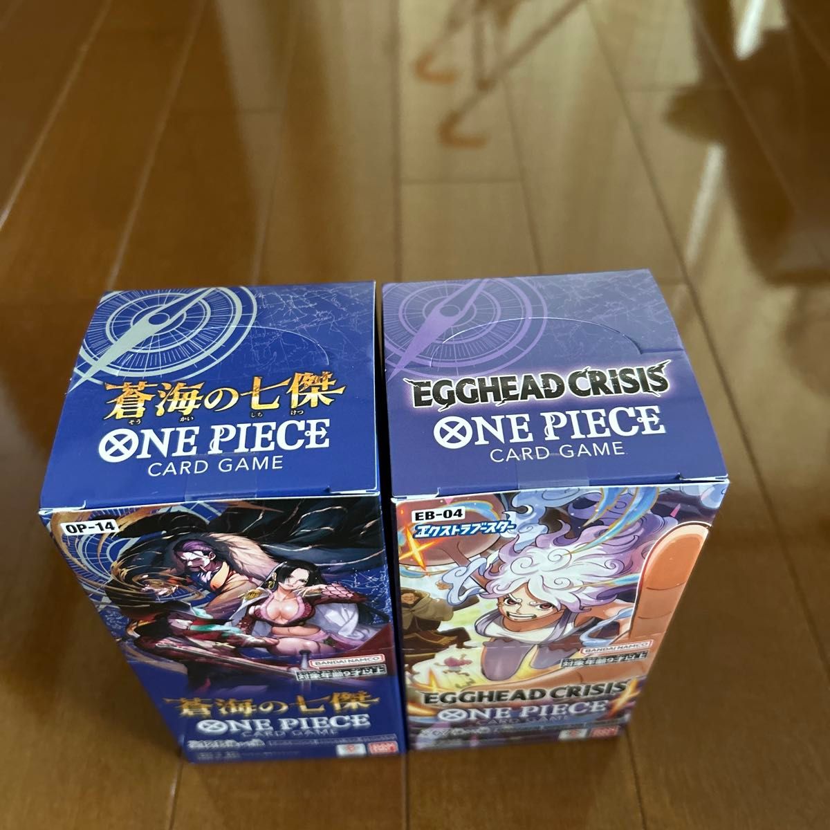テープ付き未開封ワンピースカードEGGHEAD CRISIS エッグヘッド 1BOX