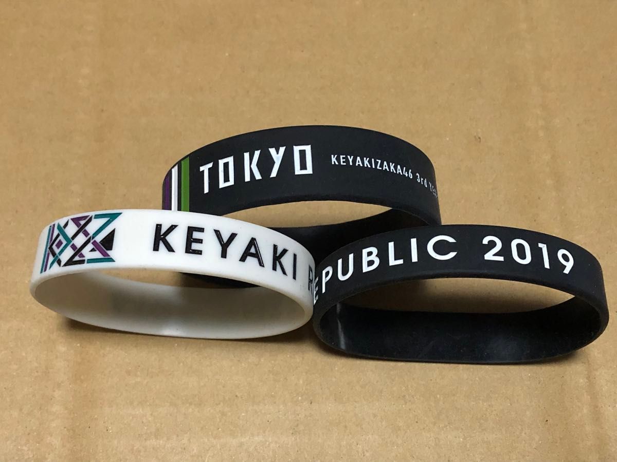 欅坂46 ラバーバンド 3種セット｜Yahoo!フリマ（旧PayPayフリマ）