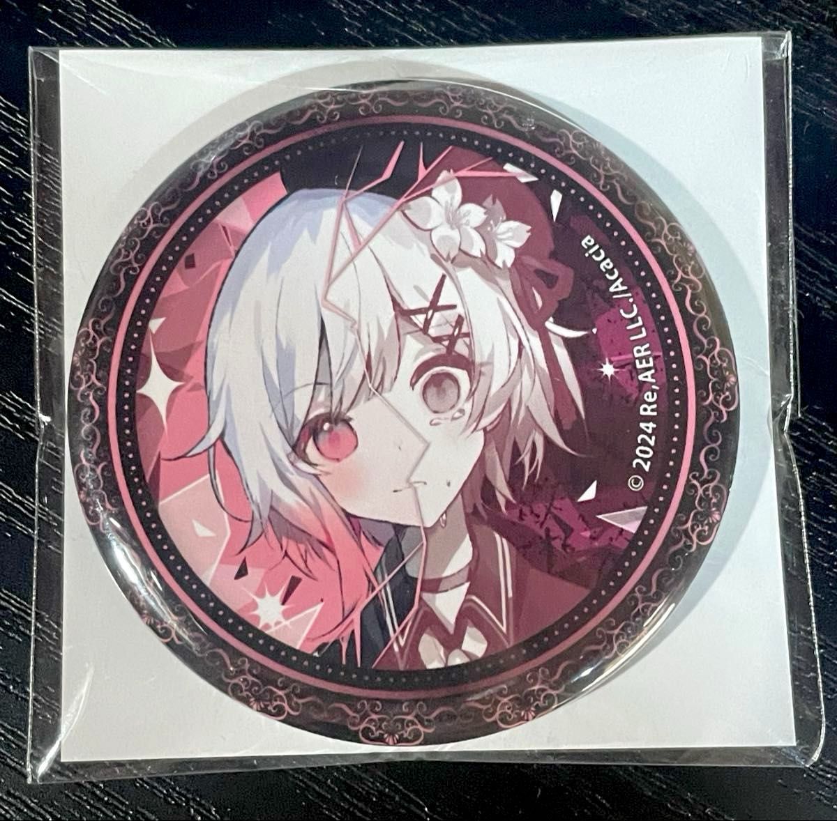 魔法少女ノ魔女裁判 まのさば くじメイト E賞 E-1 桜羽エマ 缶バッジ